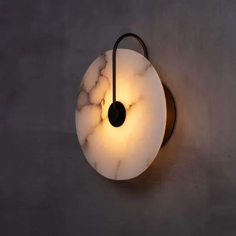 Marmoluce | Elegante LED-Wandleuchte mit Marmor-Design