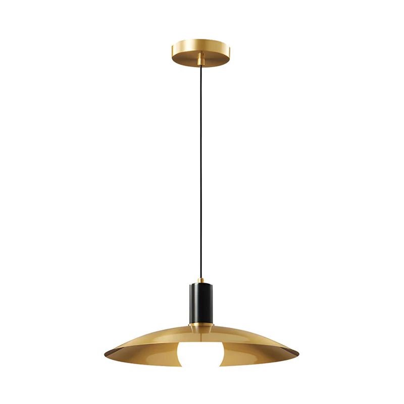 AureoLux | Vintage LED-Pendelleuchte in Messing & Glas