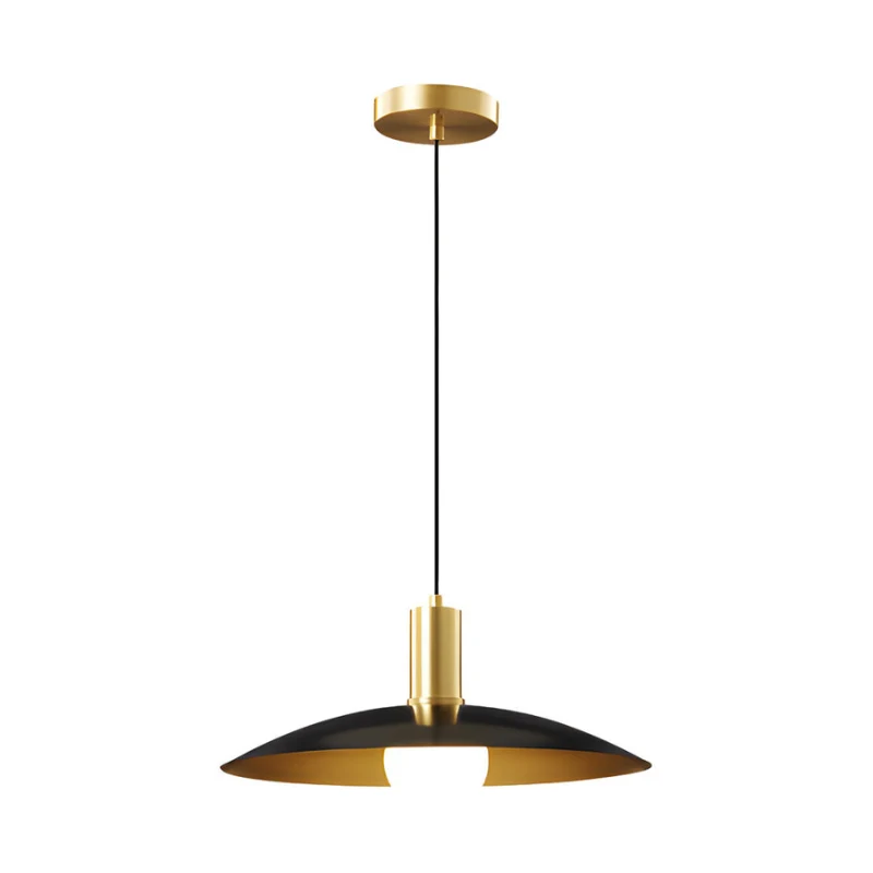 AureoLux | Vintage LED-Pendelleuchte in Messing & Glas