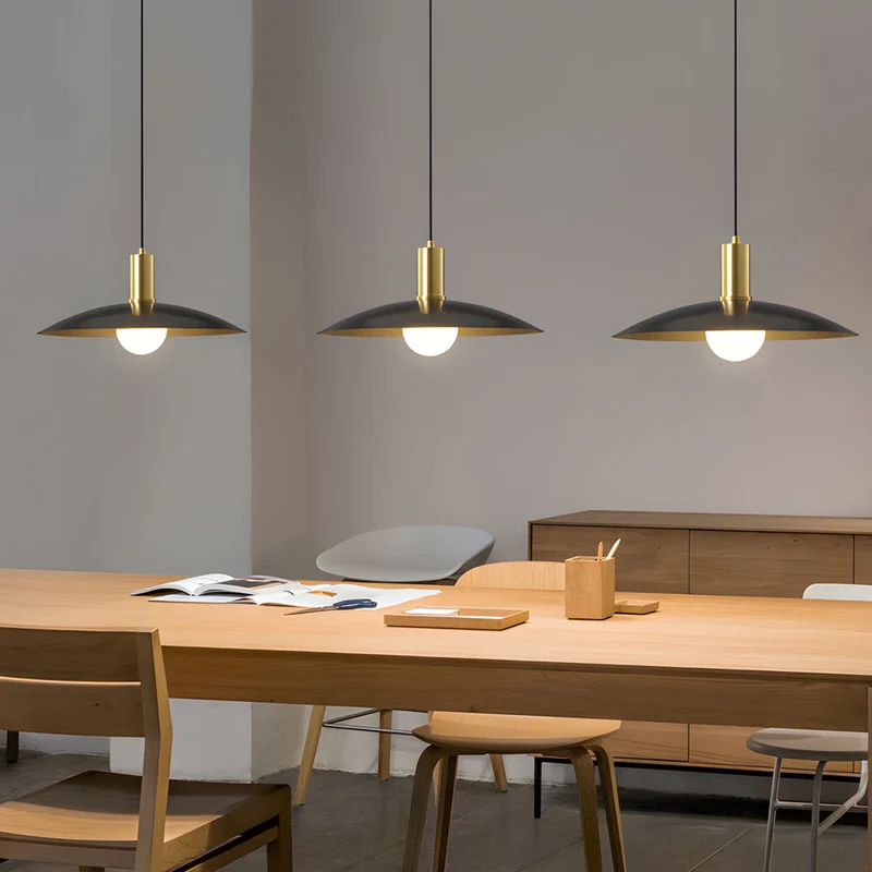AureoLux | Vintage LED-Pendelleuchte in Messing & Glas
