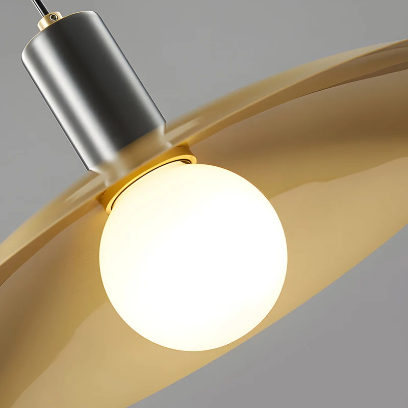 AureoLux | Vintage LED-Pendelleuchte in Messing & Glas