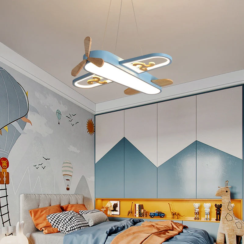 AeroLuma | Flugzeug-Kronleuchter für Kinderzimmer