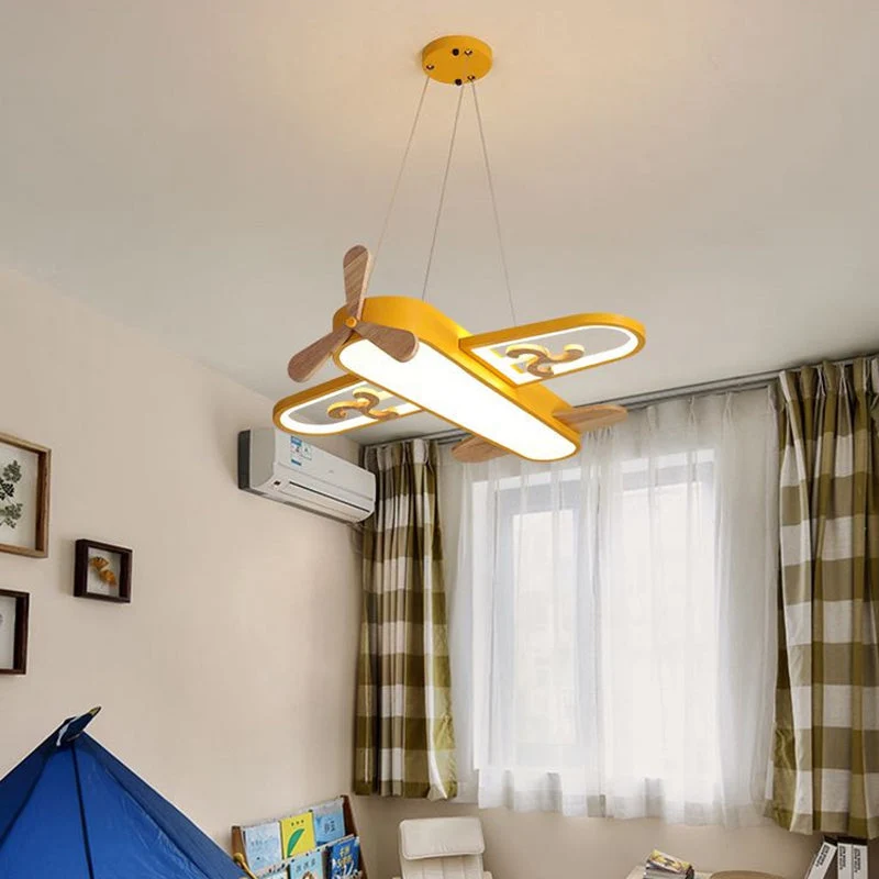 AeroLuma | Flugzeug-Kronleuchter für Kinderzimmer