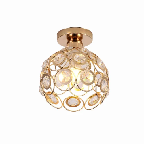 CristalLux | Kristall-Deckenleuchte mit Gold-Finish