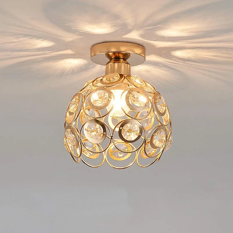 CristalLux | Kristall-Deckenleuchte mit Gold-Finish