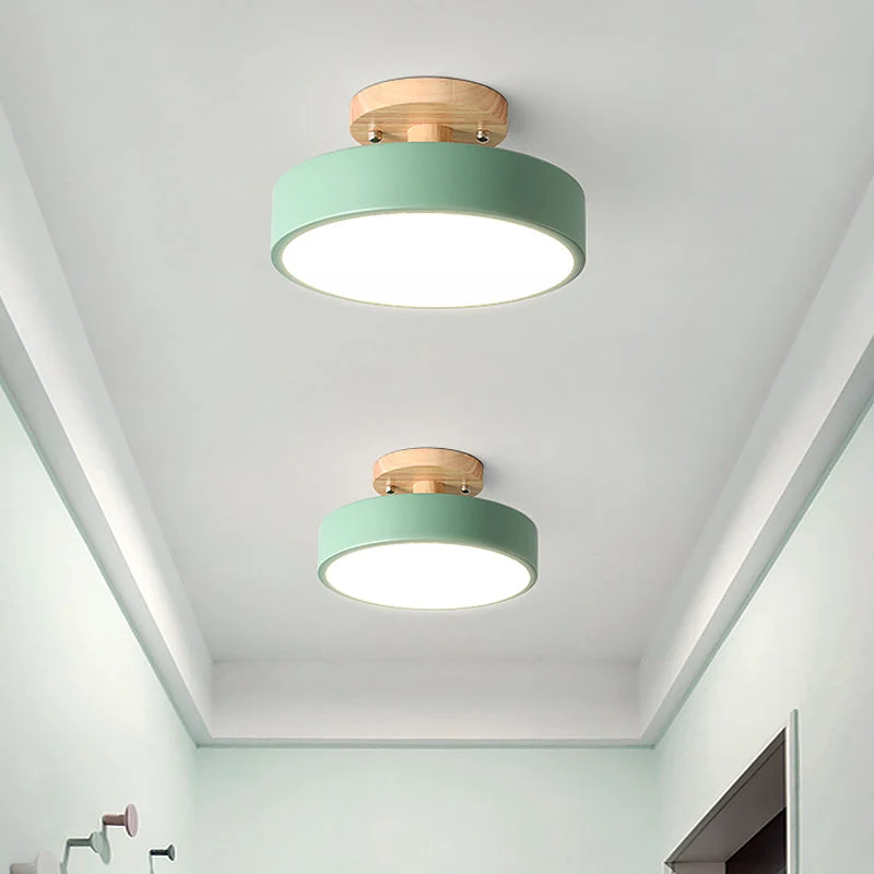 WoodLume | Skandinavische LED-Deckenlampe aus Holz