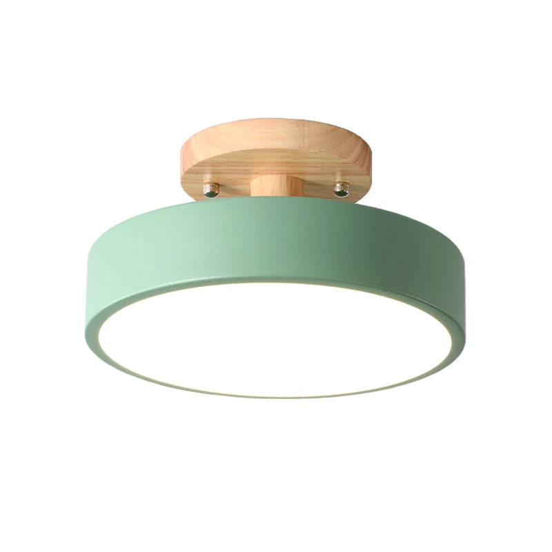 WoodLume | Skandinavische LED-Deckenlampe aus Holz