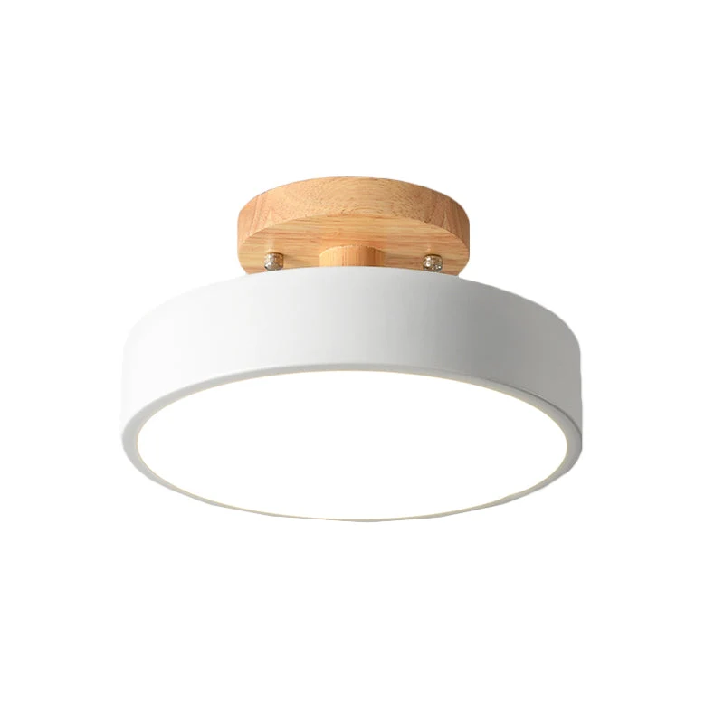 WoodLume | Skandinavische LED-Deckenlampe aus Holz