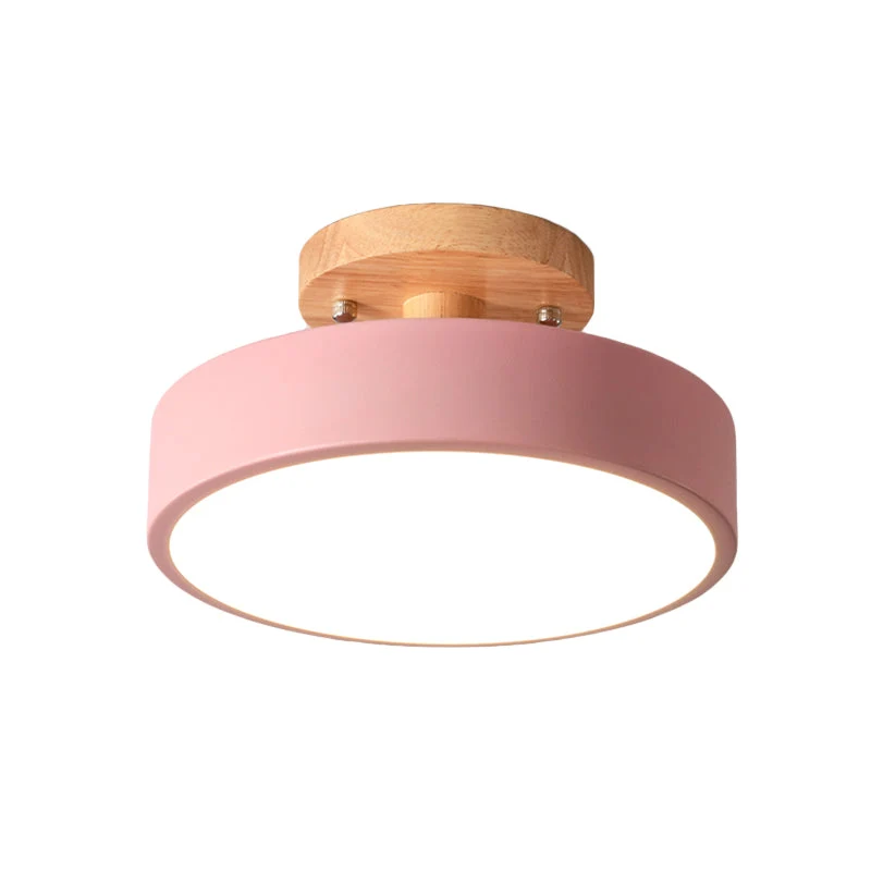 WoodLume | Skandinavische LED-Deckenlampe aus Holz