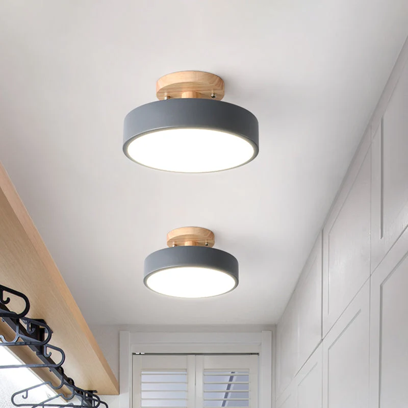 WoodLume | Skandinavische LED-Deckenlampe aus Holz
