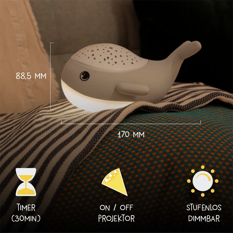 Nachtlicht Willy Whale