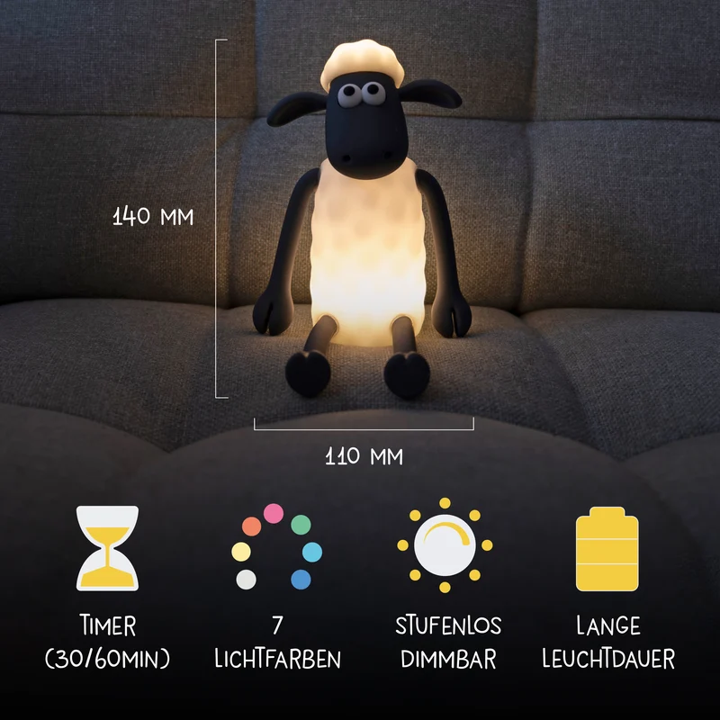 Nachtlicht Shaun das Schaf