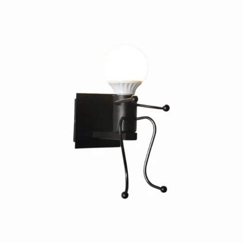 RoboLux | LED-Wandleuchte im Roboterdesign