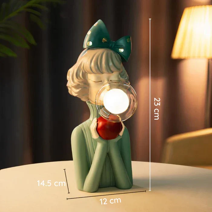 Lignoglow | Handgefertigte LED-Tischlampe aus Holz