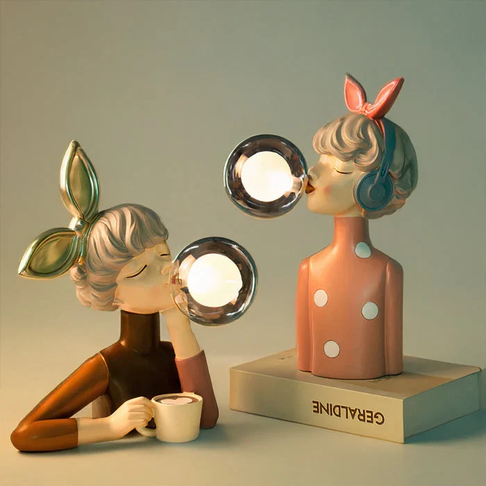 Lignoglow | Handgefertigte LED-Tischlampe aus Holz