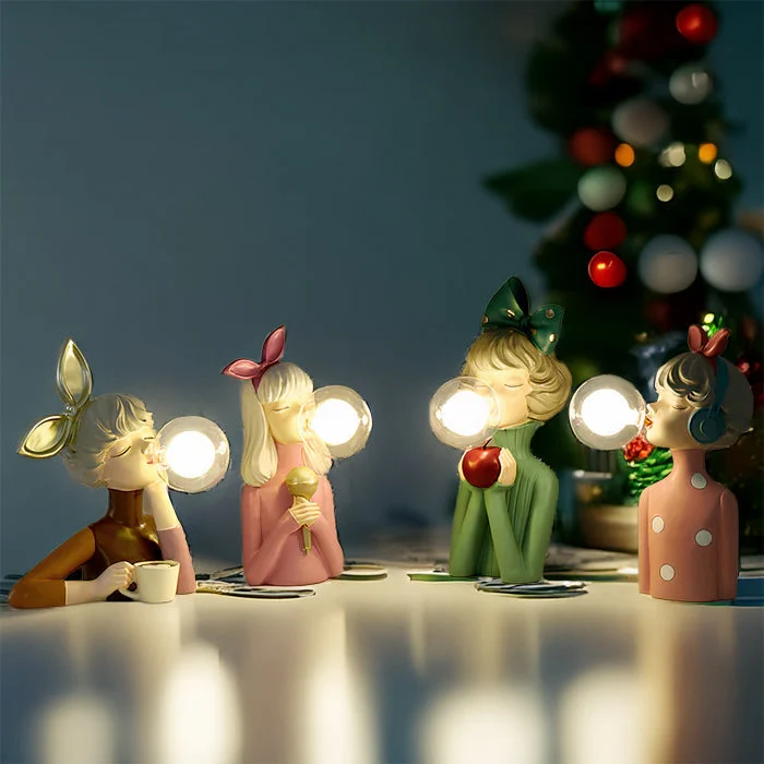 Lignoglow | Handgefertigte LED-Tischlampe aus Holz