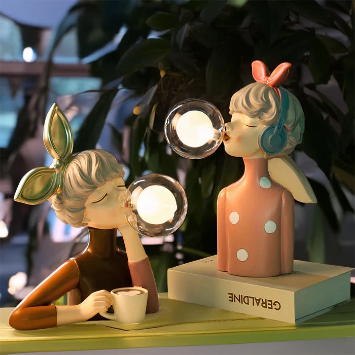 Lignoglow | Handgefertigte LED-Tischlampe aus Holz