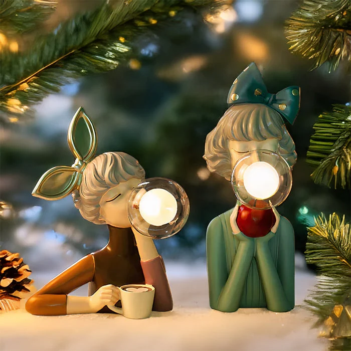 Lignoglow | Handgefertigte LED-Tischlampe aus Holz