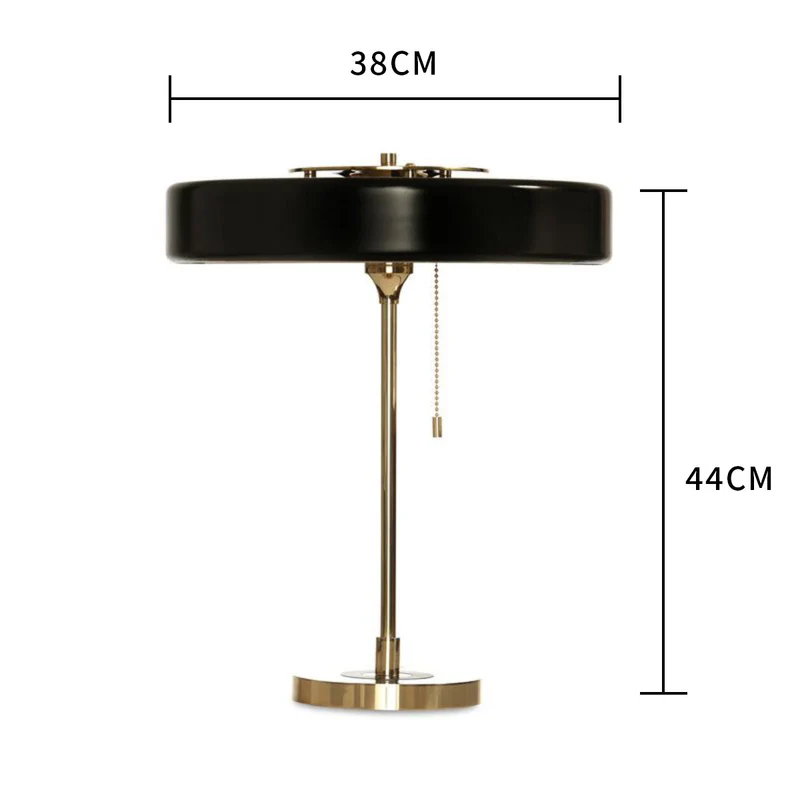 Nordlyx | Retro Tischlampe mit warmem LED-Licht