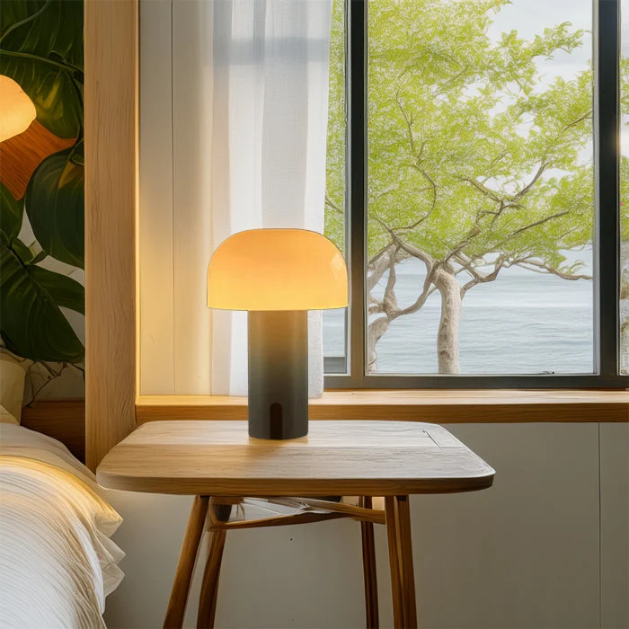 GlowCap | Dimmbare LED-Pilzlampe mit Touch-Steuerung