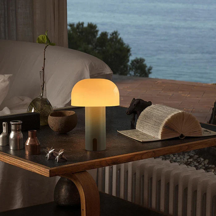 GlowCap | Dimmbare LED-Pilzlampe mit Touch-Steuerung