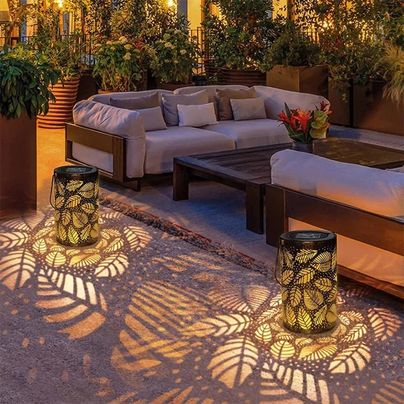 Foliara | Solar-Gartenleuchte im Blätterdesign
