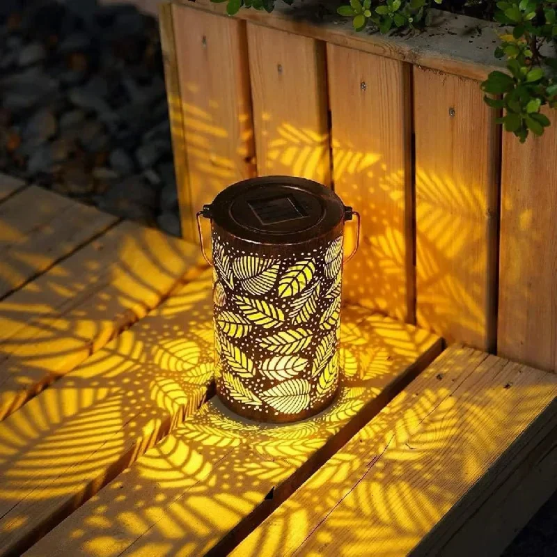 Foliara | Solar-Gartenleuchte im Blätterdesign