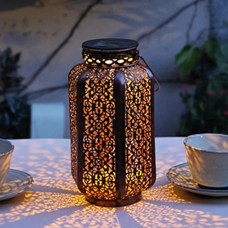 Solunia | Vintage Solarlaterne für den Garten