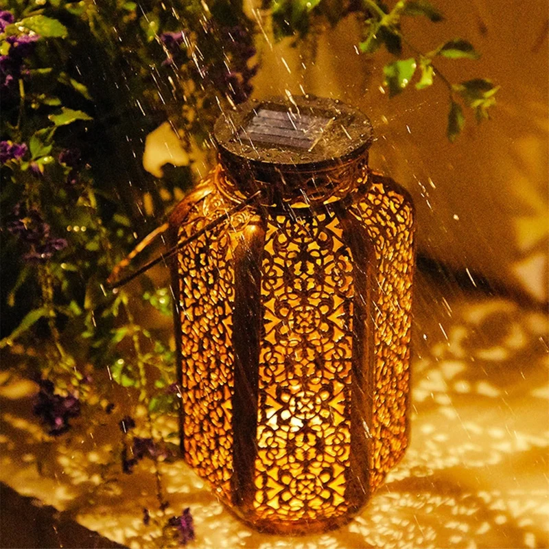 Solunia | Vintage Solarlaterne für den Garten