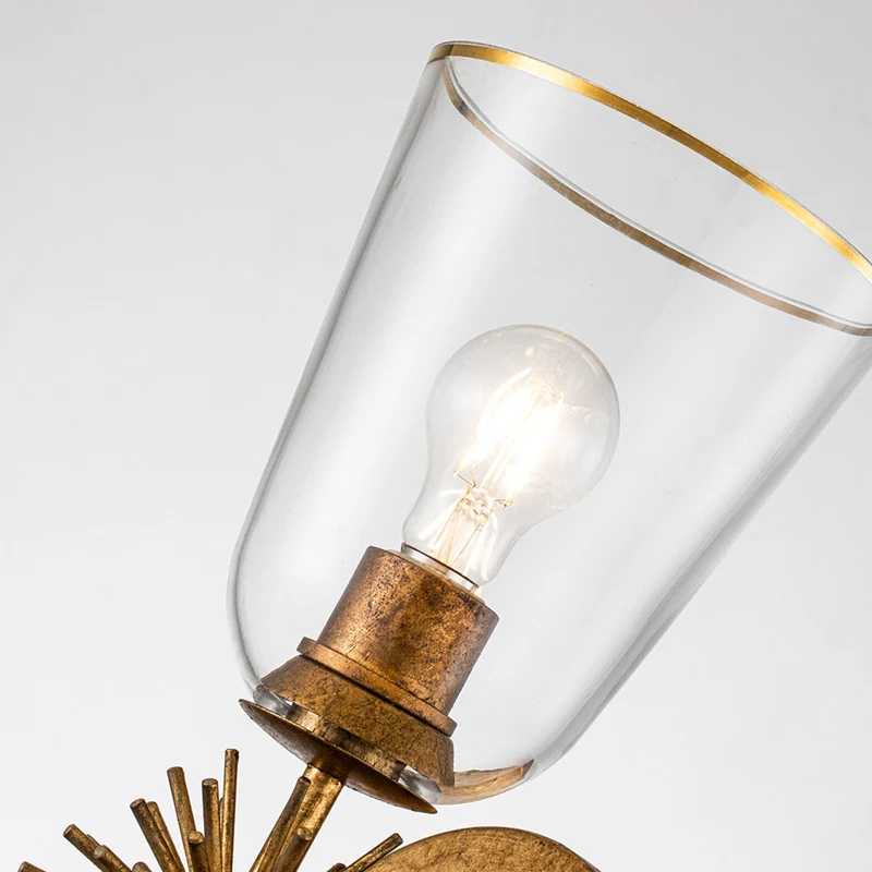 Wandleuchte Staring 1-flammig Gold