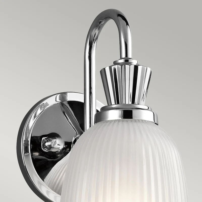 Wandleuchte Cora 1-flammig Chrom