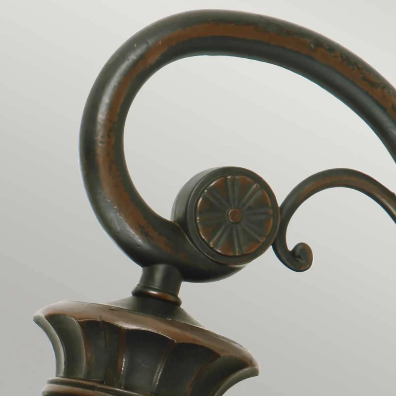 Wandleuchte Philadelphia 3-flammig Bronze