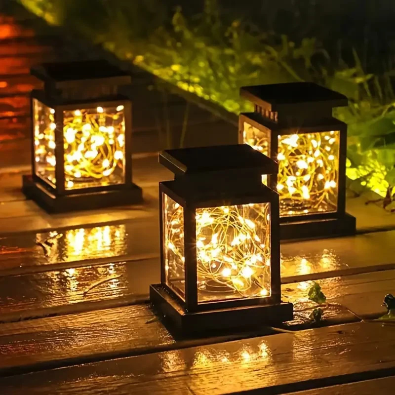 MarmoCoast | Solar Lichtwürfel mit warmweißem Glanz