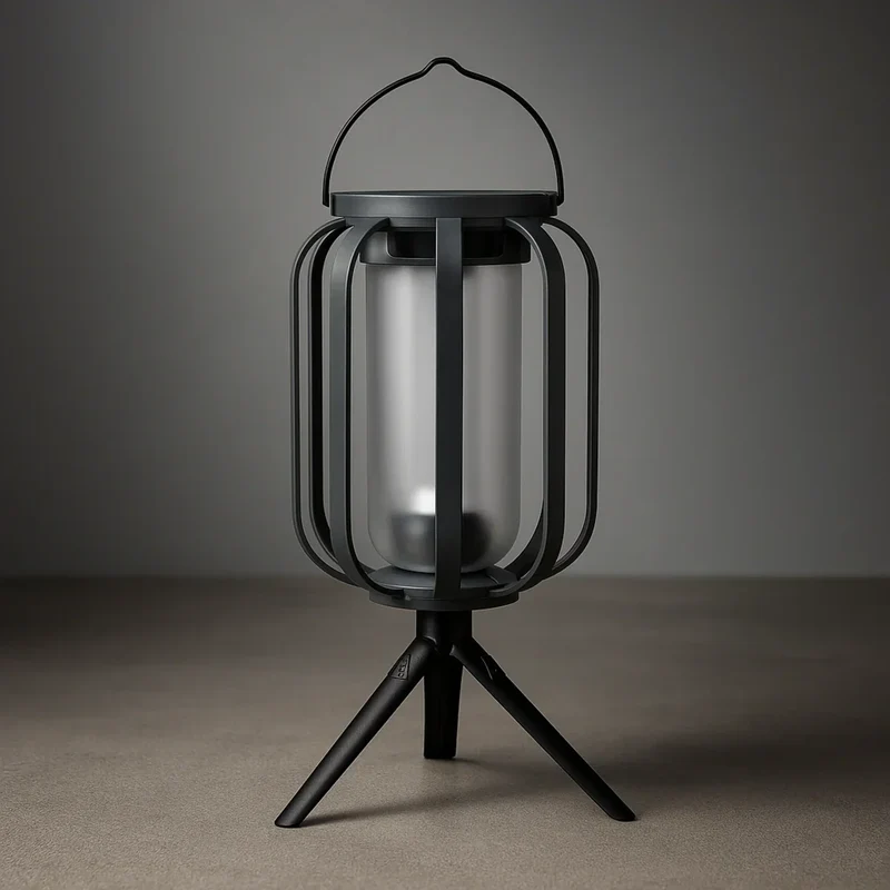 FlickerHaven | Solar-Laterne im Vintage-Look mit Flammeneffekt