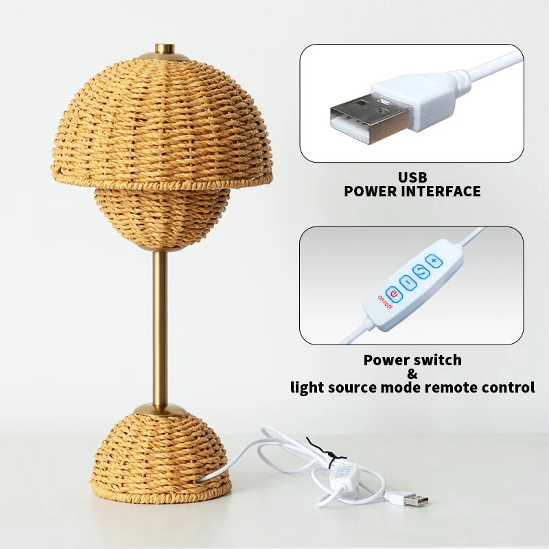 BambuVaro | Solar-Gartenlampe aus Bambus mit Warmweißlicht