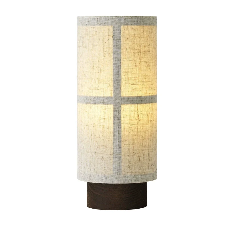 ZenLumi | Tischlampe im Japan-Stil mit Leinenschirm