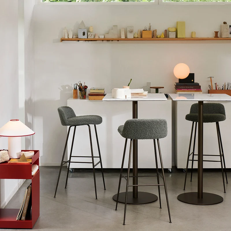 Amara Tischlampe | Eleganter Stoffschirm in Beige