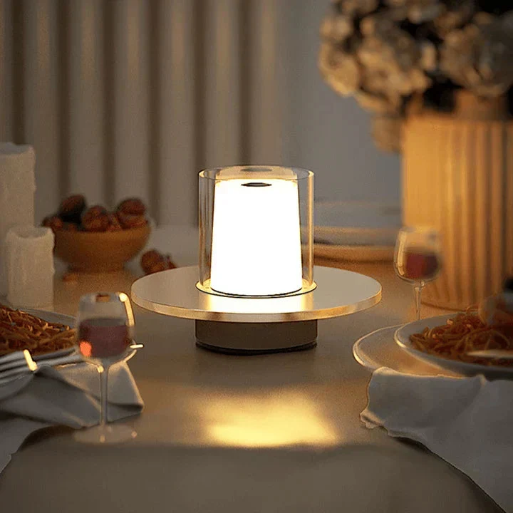Noctavia | LED-Induktionslampe mit Kerzenflackereffekt