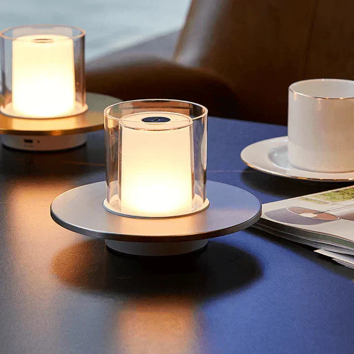 Noctavia | LED-Induktionslampe mit Kerzenflackereffekt