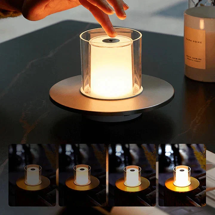 LumiFlame | Induktive LED-Kerzenlampe für drinnen & draußen