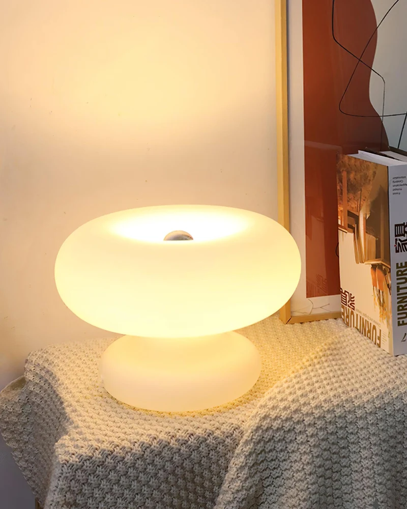 HaloLum | Donut-Tischlampe mit warmem Licht