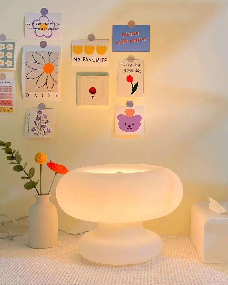 HaloLum | Donut-Tischlampe mit warmem Licht