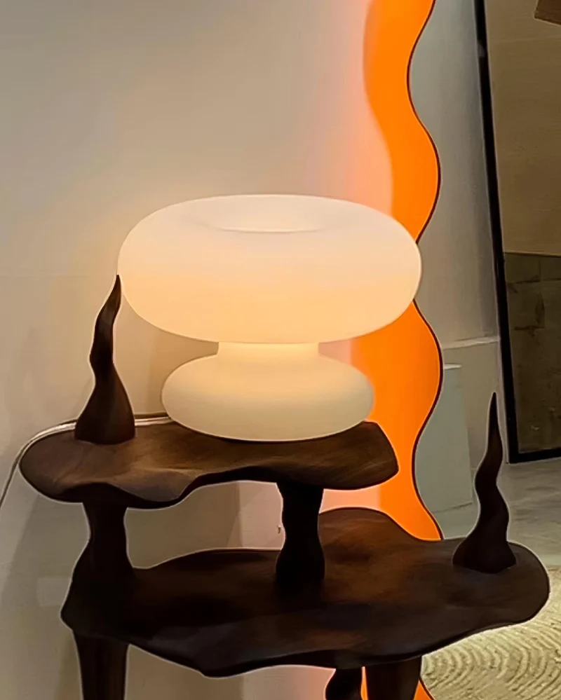 HaloLum | Donut-Tischlampe mit warmem Licht