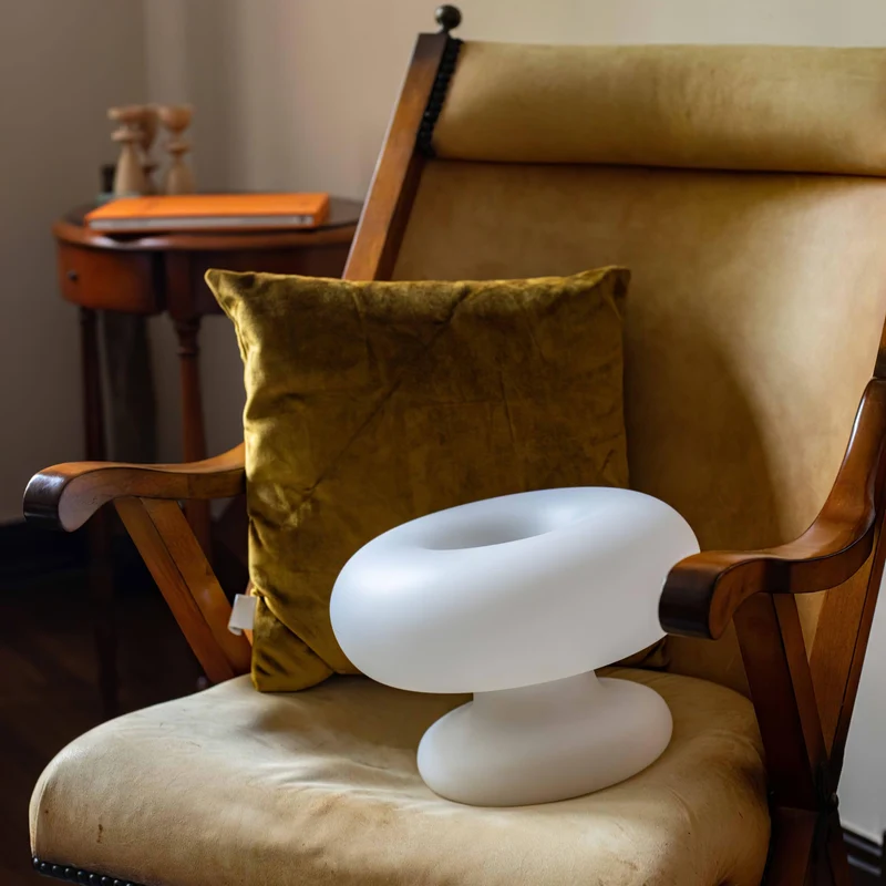 HaloLum | Donut-Tischlampe mit warmem Licht