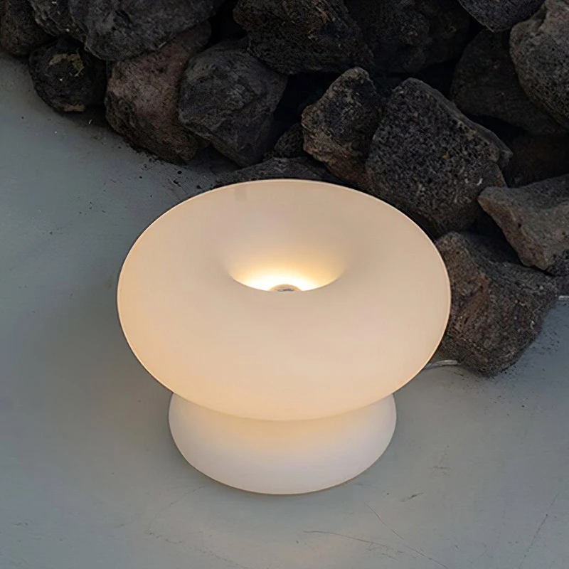 HaloLum | Donut-Tischlampe mit warmem Licht