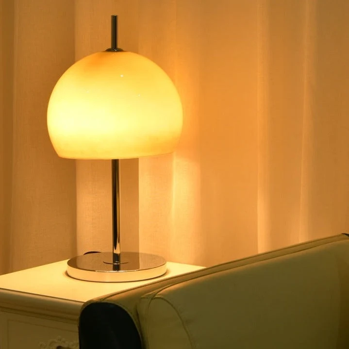 AmberDome | Tischlampe im Bauhaus-Stil