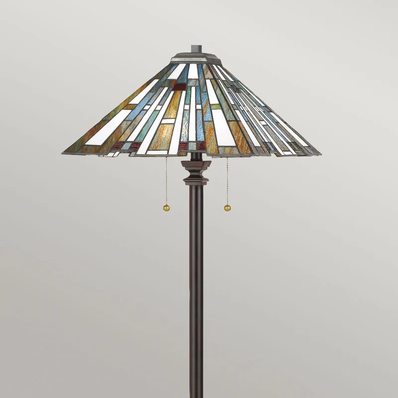 Stehleuchte Maybeck 2-flammig Bronze