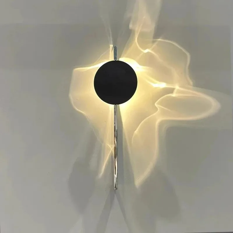 GlintWave | Drehbare LED-Wandleuchte mit Wellendesign