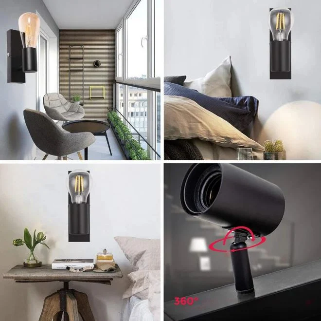 GlowHeritage | Retro LED-Wandleuchte im Vintage-Look