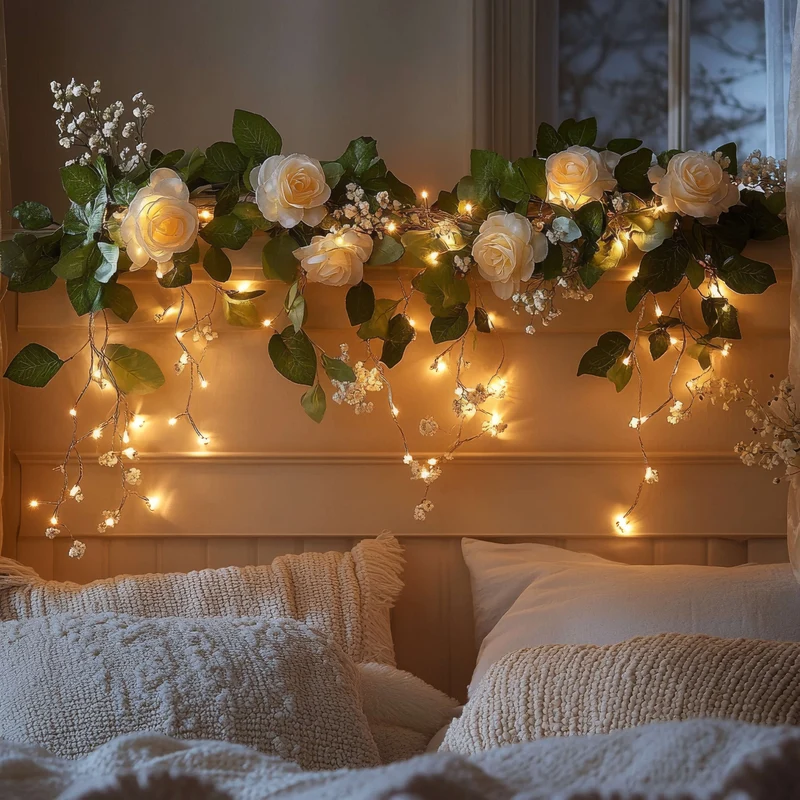 RoseAura | LED-Rosenkranz für stimmungsvolles Ambiente